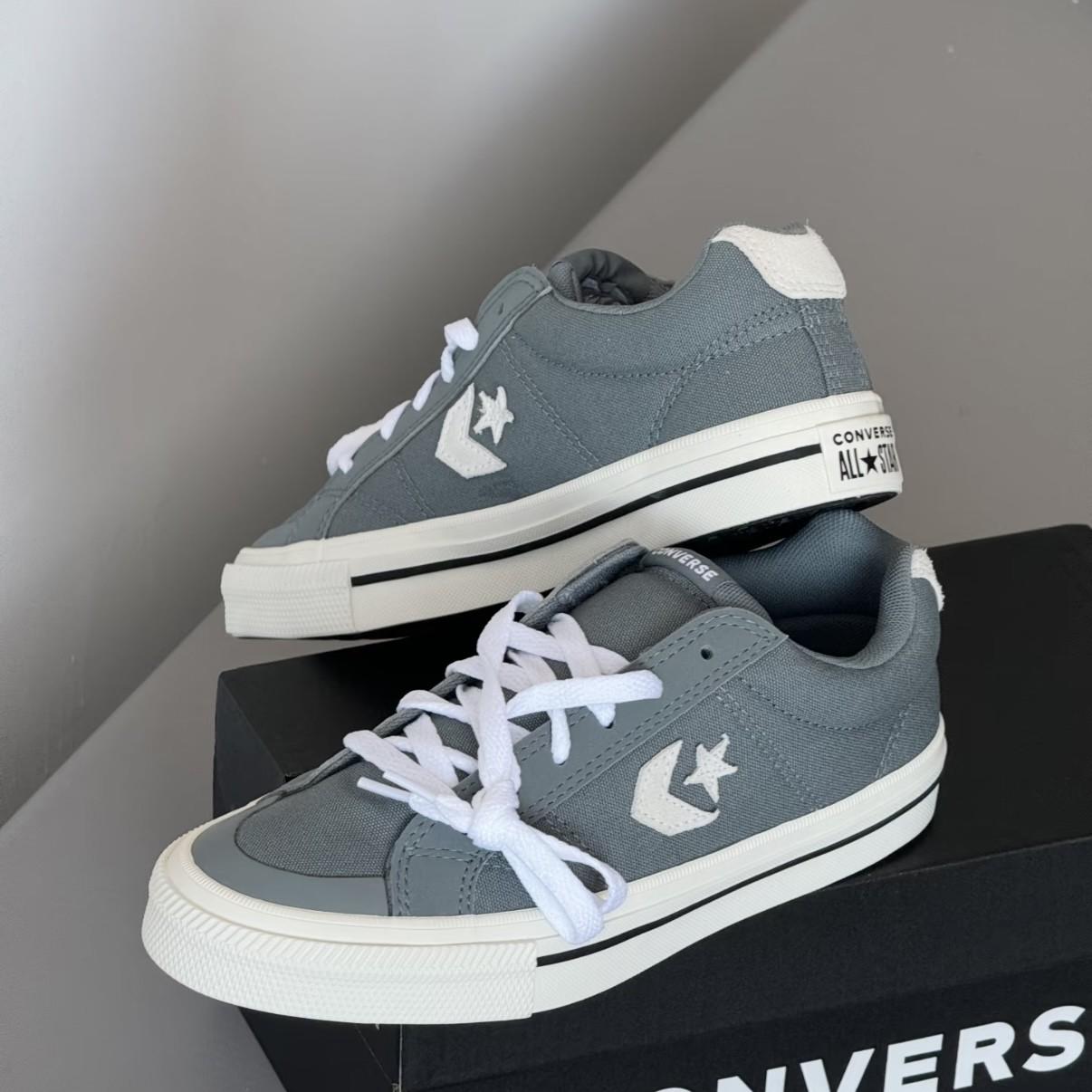 CONVERSE Sport Casual灰蓝板鞋